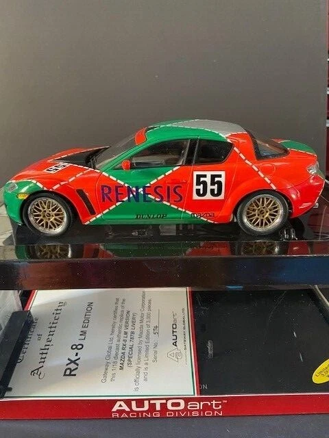 Mazda RX8 Autoart série limitée avec certificat 1/18 - Photo 2/3