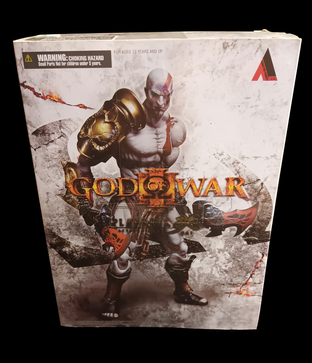 ACTION FIGURE KRATOS KAI GOD OF WAR III 3 Play Arts Figura Nueva New Oficial JAP