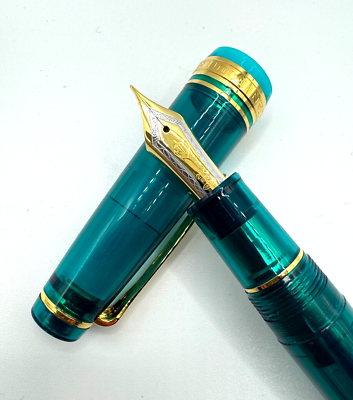 Sailor × Wancher Professional Gear 21K Fountain Pen AquaBlue