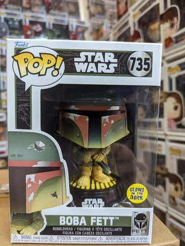 Star Wars - Fett Legacy - Boba Fett (ROTJ) GITD Figure #735 Funko Pop