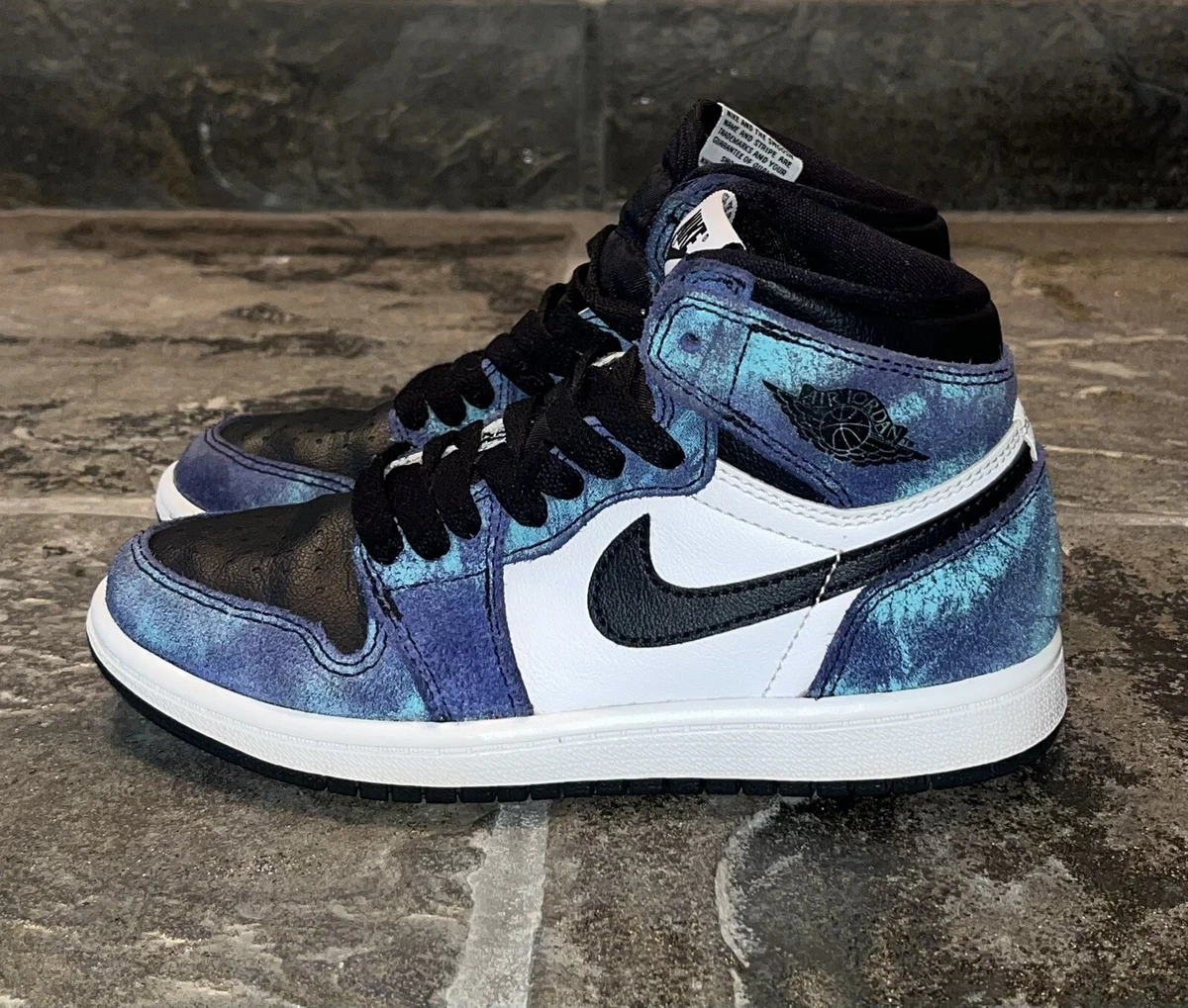 Nike Air Jordan 1 Retro High OG Tie Dye CU0449-100 PS Size 13C