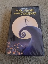 Tim Burton’s "The Nightmare Before Christmas" VHS 1994 Touchstone
