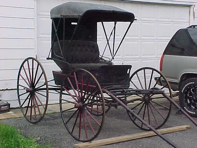 Antique Horse-Drawn DOCTOR'S CARRIAGE 