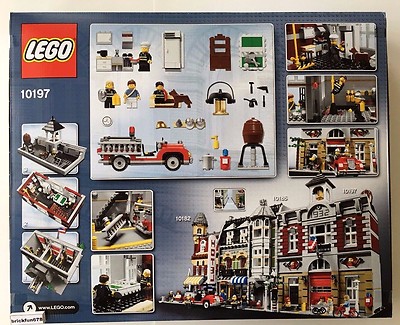 【P】 Lego Creator Modular buildings 10197 Fire Brigade New In
