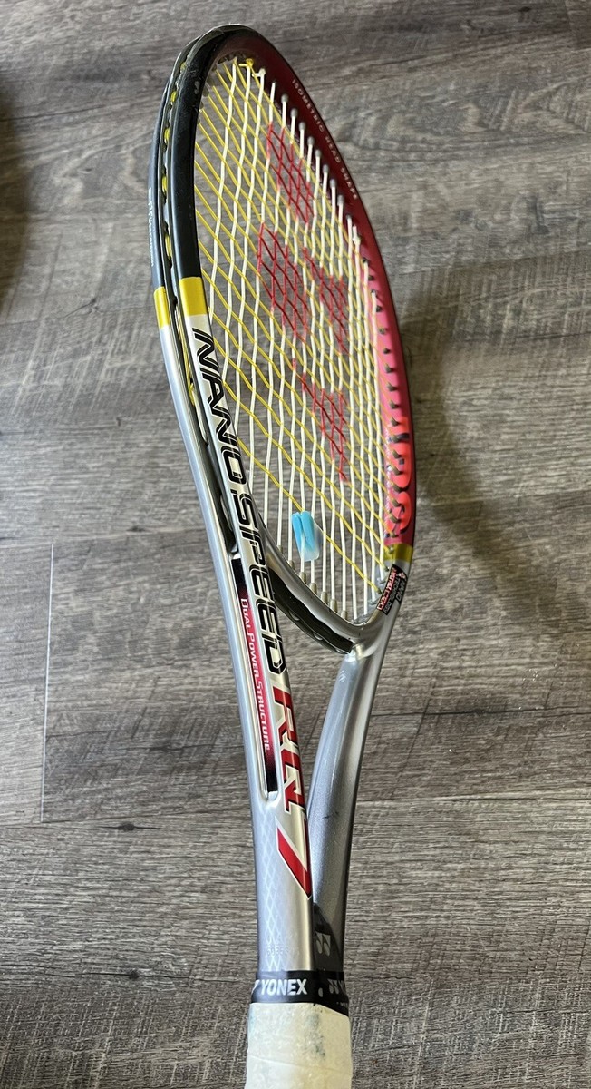 Yonex NanoSpeed RQ 7 100 Head Tennis Racquet Racket W/ Case 4 3/8