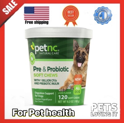 Pet Health Natural Care Pre & Probiotic Soft Chews, 120 Ct (Pack of 1)   