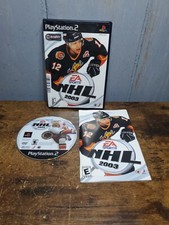 NHL 2003 (PS2 Sony PlayStation 2, 2002) Complete with Manual