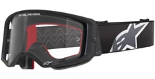 *FREE SHIPPING* ALPINESTARS SUPERTECH GOGGLE CORP BLACK/GRAY CLEAR LENS