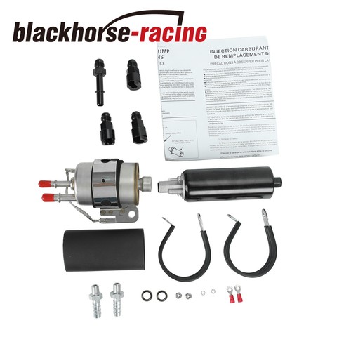 Walbro TI 255LPH Inline LS Swap GSL392 High Pressure EFI Fuel Pump w