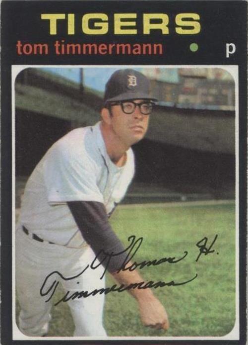 1971 Topps - Tom Timmerman #296 - 1 of 1