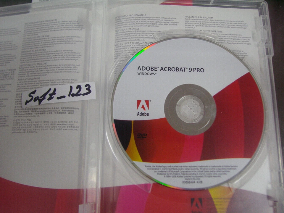 Adobe Acrobat 9 Pro Full for Windows PC Licensed for 2 PCs =PERMANENT VERSION= - Image 2 of 4