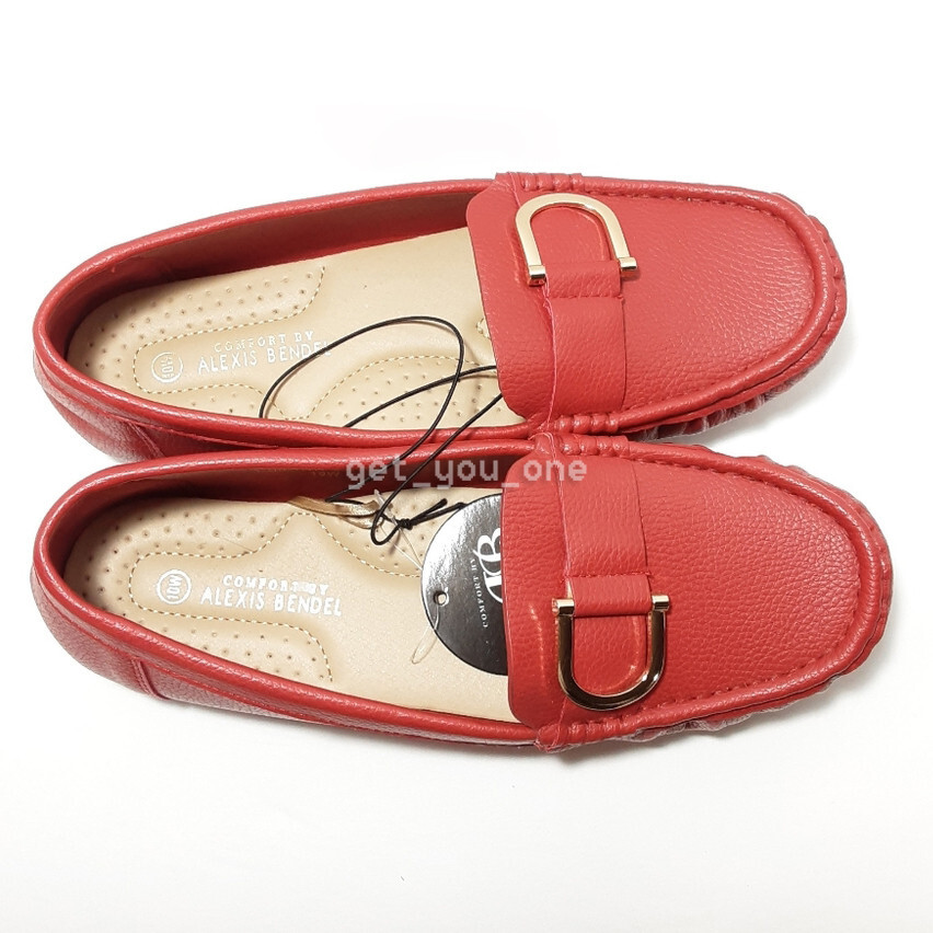 Alexis Gray Woven Slip-On Loafers with Red Accents Dr Martens Adrian Loafer Grey | TikTok main image 3