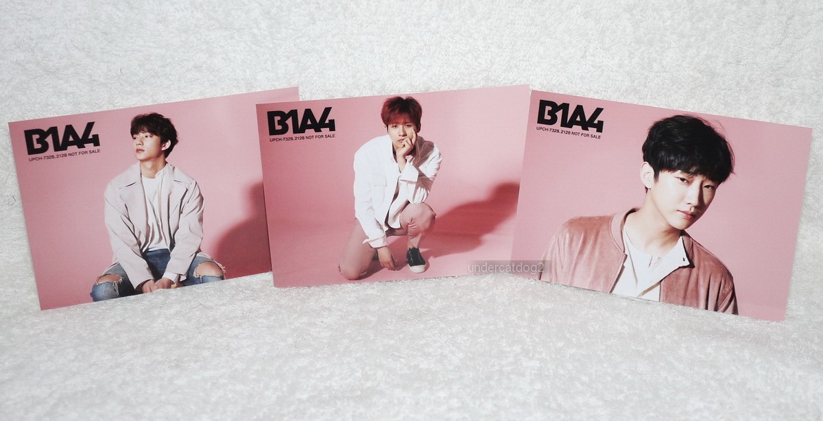 B1A4 4 Four 2017 Japan Promo 5 Photo Cards (Sandeul、BARO
