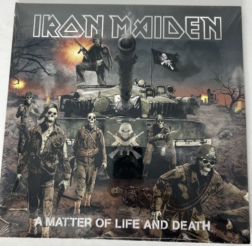 Iron Maiden – A Matter Of Life And Death, 2x Vinyl, Remastered, Sealed