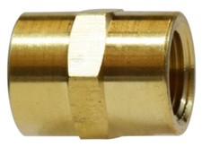 Female Coupling, 1/2" FIP, Brass 28061