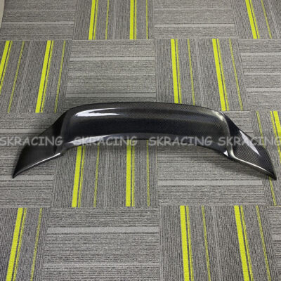 Rear Trunk Lip Spoiler For Kia Forte K3 2019-2021 - Gloss Black ABS Duckbill Wing