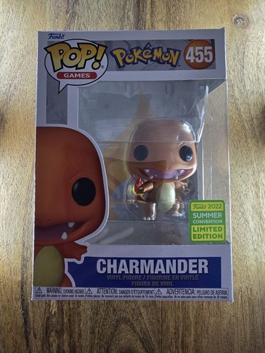 Charmander Pokemon Funko Pop #455 2022 Summer Convention Exclusive - 第 1/6 張圖片