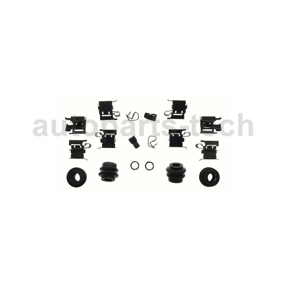 2x Kit de herrajes de freno de disco delantero Carlson para Toyota Corolla 2019 2020 Foto 3 de 3