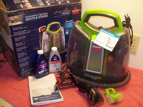 BISSELL Little Green ProHeat Portable Handheld Carpet Cleaner Auto Detail- 2513G