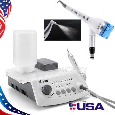 Dental Ultrasonic Piezo Scaler For Cavitron /Air Flow Teeth Polishing Gun 4Holes