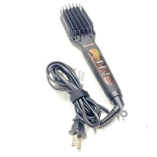 Lange Hair Straightener HT018Y Adjustable Temp Black