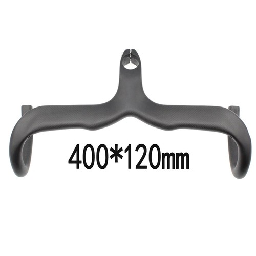 Carbon Rennrad Lenker 3K glänzend ultraleicht integrierter Lenker und Vorbau - Bild 8 von 48