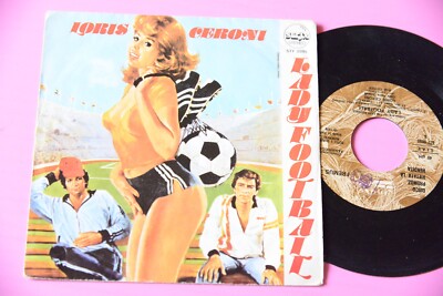 ''LORIS CERONI 7'''' LADY FOOTBALL ORIGINALE 1979 EX''