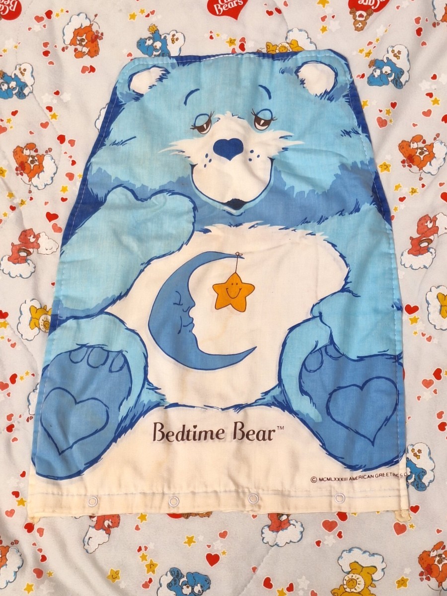 Care Bears Vintage 80's Bedtime Bear Childs Snoozle fold up