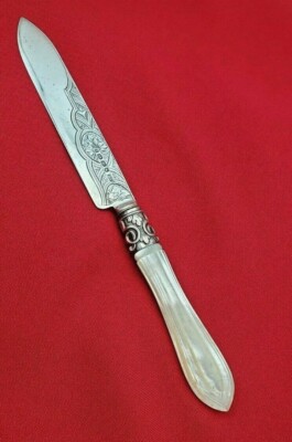 George Unite Birmingham Mother of Pearl Handle Sterling Blade