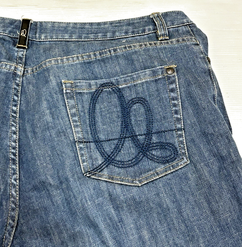 David Lawrence Women's Denim Blue Jeans Size 16 - Picture 5 of 6