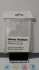 Card Protectors Lot 100 Sleeves Standard 64mm X 89mm Ideal Pokemon Card ....