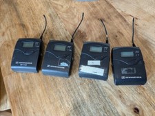 Sennheiser Ew100 G3 Receivers + Transmitters 2 Sets (4 Units)