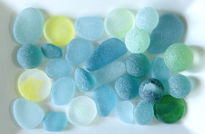 rare color sea glass from japan A lovely piece of the sea