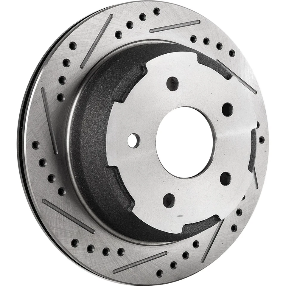 Rear Brake Disc Rotors and Pads Kit for Chevy Chevrolet Blazer GMC Sonoma Jimmy - Image 4 of 4