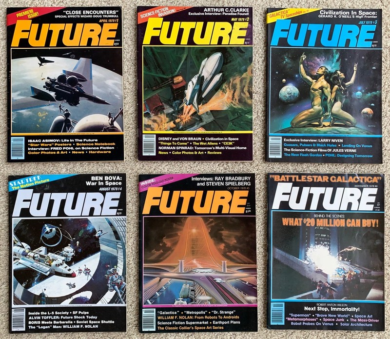 "Future Life" Magazine - 1st 18 Issues, #1-#18, Apr '78 thru May '80, Very Good!