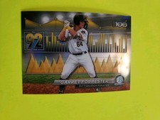 GARRET FORRESTER 2024 BOWMAN CHROME  #BTP-92 TOP 1OO  #92 PIRATES