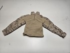 1/6 Scale Tan Digital Camo 12 Inch Combat Tactical Shirt For 12 Inch Figures