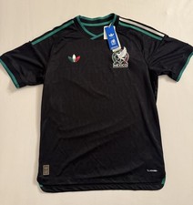 adidas Men’s Mexico 26 Third Authentic Jersey Black Size Large NWT