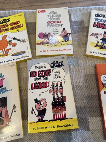 Lot Of 6 Crock Comic books by bill rechin & don wilder - Picture 3 of 8