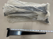 14" Slat wall Bracket HEAVY DUTY Black Quantity 10 lot309-07