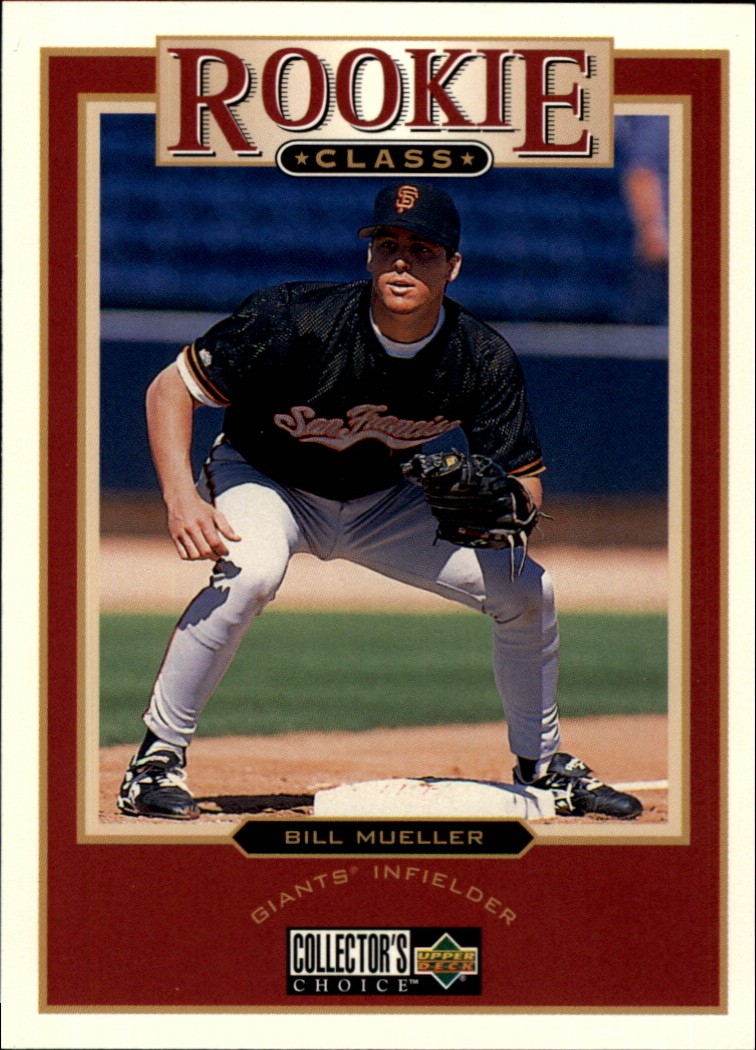 1997 Collector's Choice #8 Bill Mueller RC - BB