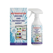 Freezer Ice Remover Spray Fast-Acting Multipurpose Frost Removal 120ml