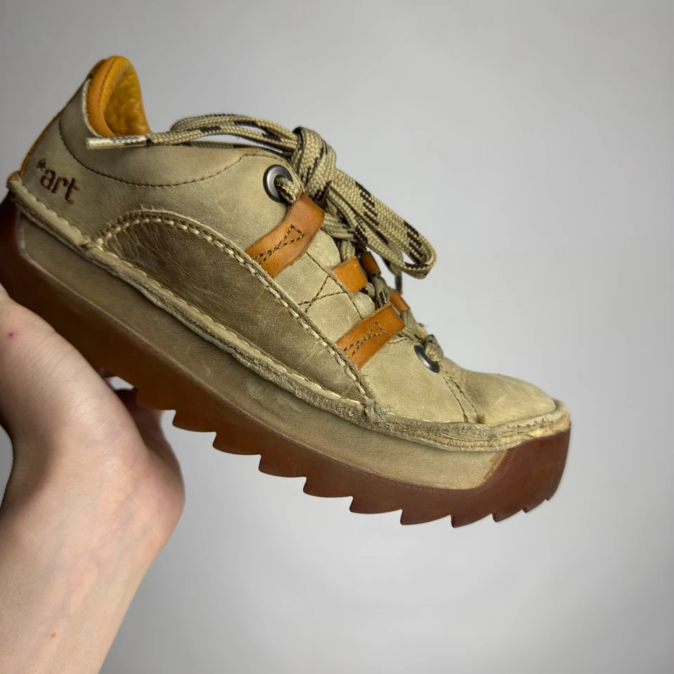 The Art Company Zapatos Gruesos Skyline 590 Y2K Tenis Plataforma Cuero Talla 38 Foto 4 de 4