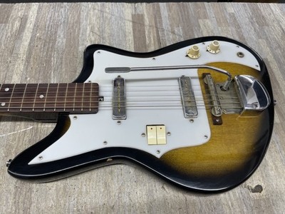 Vintage 1964 Teisco Audition Electric Guitar Ry Cooder Modified