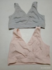 Women's 2pk Nursing Unlined V-Neck Bralette - Auden