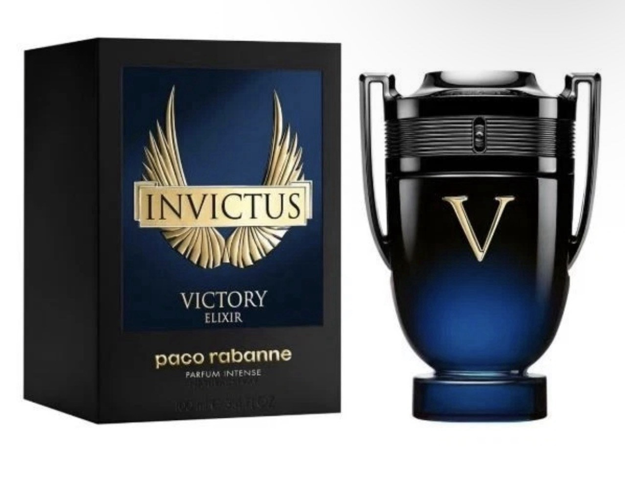 Paco Rabanne Invictus Victory Elixir Amber Parfum Intense Spray 100ml 3.4 Fl Oz