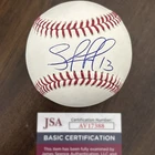 SALVADOR PEREZ Signed Rawlings MLB Baseball KANSAS CITY KC ROYALS AUTO JSA AUTH