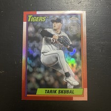 2025 Topps Chrome Update Series #90CU-10 - Tarik Skubal 1990 35th Anniversary