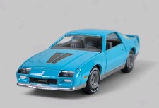 1983 Chevy Camaro Z28 Diorama Collectible Diecast Model Car 164 Blue Loose