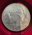 1922-D Peace Silver Dollar - Uncertified Circulated-90% Silver